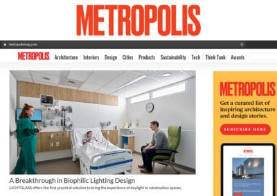 LIGHTGLASS & Stantec: Featured in METROPOLIS Magazine